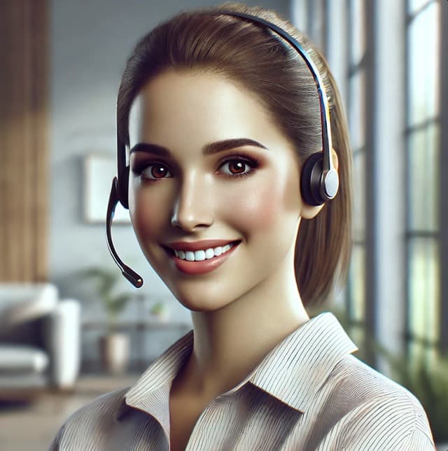Sarah - AI Social Media Automation Manager photorealistic GivePay service visual
