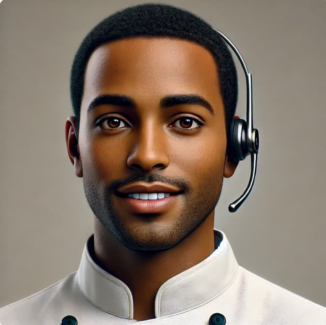 Steakhouse Restaurant AI photorealistic GivePay service visual