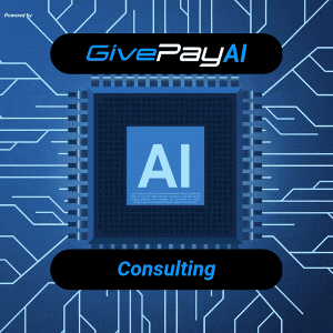 Agentic AI Automation Services photorealistic GivePay service visual